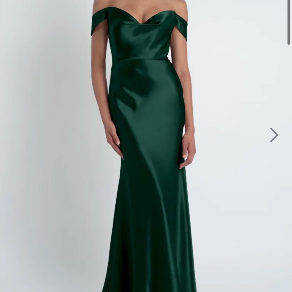 Jenny Yoo Bridesmaid Dress Camilla -Size 4 - Emerald - NWT
